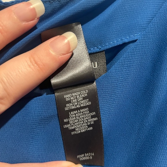 Bisou Bisou Vibrant Blue Layered Mini Dress - Picture 8 of 10